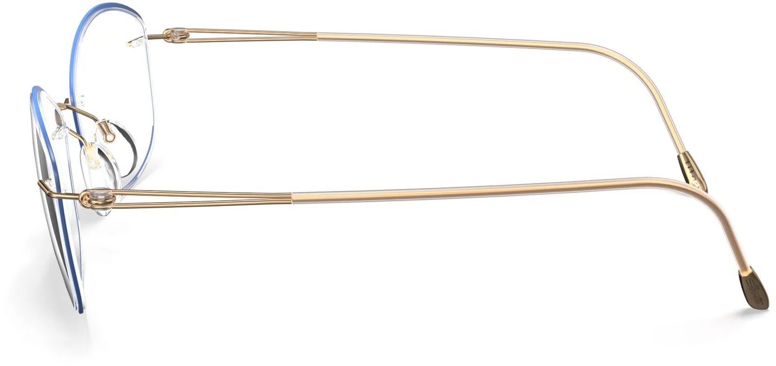 Silhouette Lite Spirit Chassis Rimless 5566 Eyeglasses - view 11